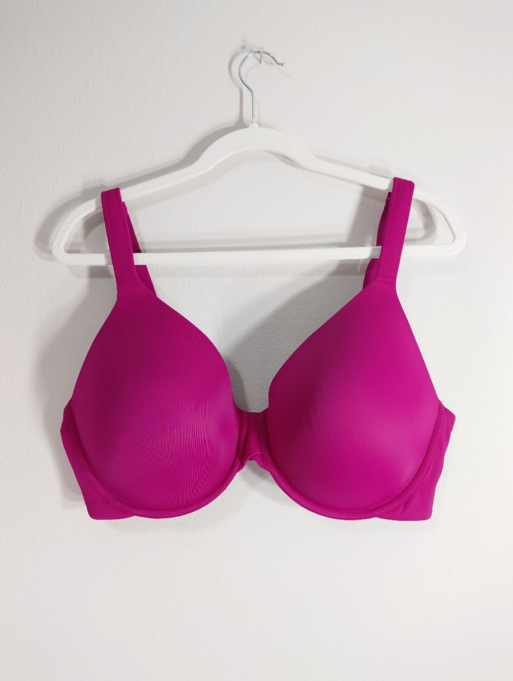 Ambrielle Everyday Full Coverage Underwire T-Shirt Bra 40DD Magenta